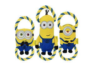 Multipet Minion Double Tug Dog Rope Toy