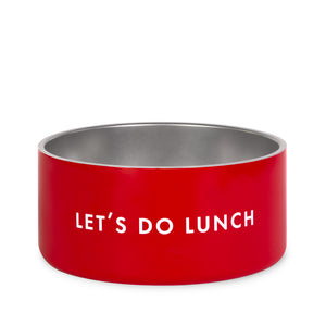 Kate Spade New York Pet Bowl / “Let’s Do Lunch”