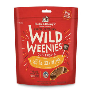 Stella & Chewy’s Freeze Dried Raw Wild Weenies Treats Chicken Recipe