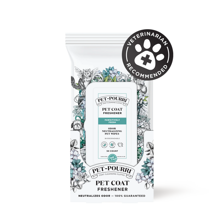 Pet~Pourri - Pet Coat Wipes - 50ct