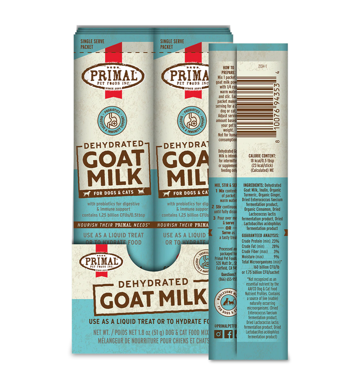 Primal Dehydrated Goat Milk Sticks