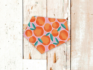 Pink Oranges Dog Bandana