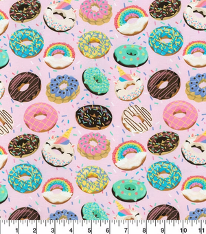 Pink Sprinkle Donuts Dog Bandana