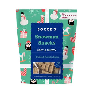 Bocce's Chewy Snowman Snacks