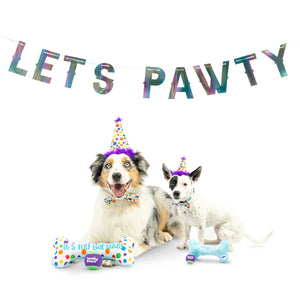 Huxley Kent Let's Pawty Banner
