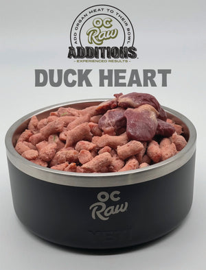OC raw Duck Hearts