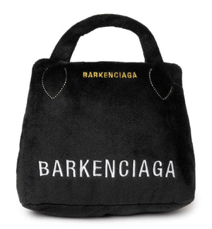 Barkenciaga Handbag Dog Toy by FuzzYard
