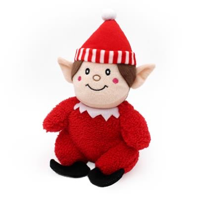 Zippy Paws - Holiday Cheeky Chumz - Red Elf