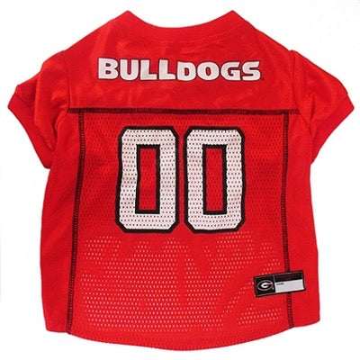 Georgia Bulldogs Dog Jersey – Peachy Paws Pet Store