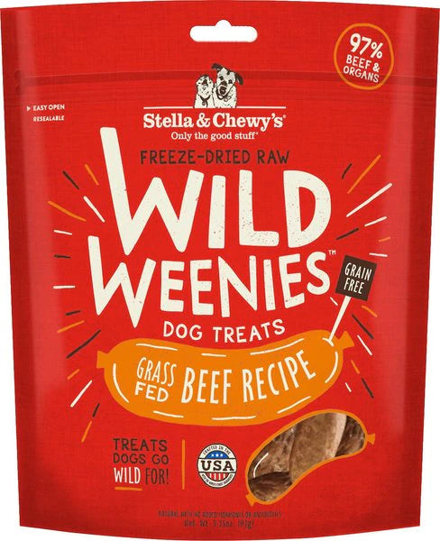 Stella & Chewy’s Wild Weenies Treats Beef Recipe