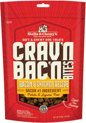 Stella & Chewy’s Crav’n Bac’n Bites Bacon & Chicken