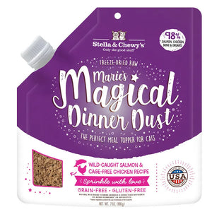 Stella & Chewy’s Cat Freeze Dried Raw Magical Dinner Dust Wild-Caught Salmon