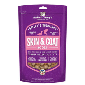 Stella & Chewy’s Solutions Cat Skin & Coat Support Duck & Wild Caught Salmon