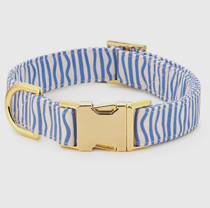 Foggy Dog | Blue Waves Dog Collar