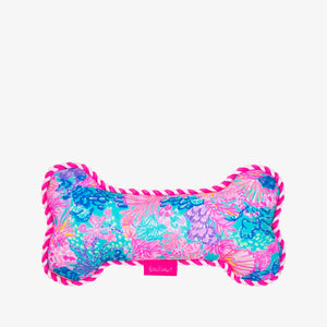 Lilly Pulitzer Dog Toy, Splendor in the Sand