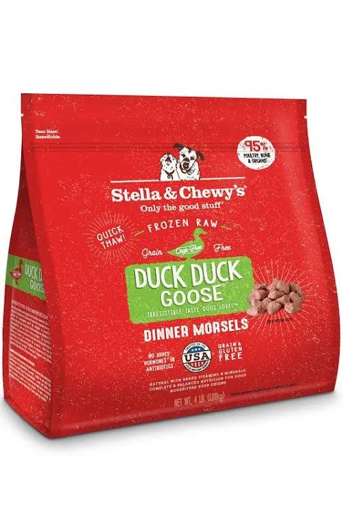 Stella & Chewy’s Frozen Duck Duck Goose Dinner Morsels