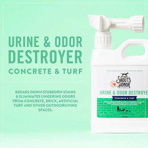 Skout’s Honor Urine & Odor Destroyer | Concrete & Turf