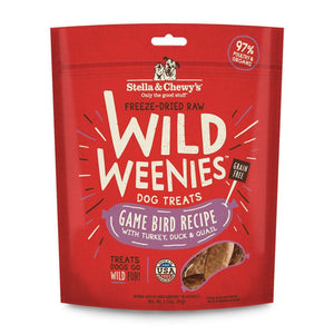 Stella & Chewy’s Wild Weenies Treats Game Bird Recipe