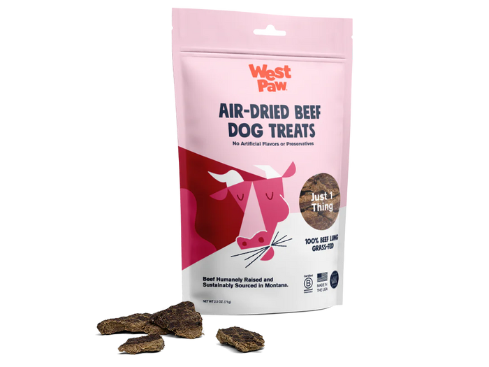 West Paw Air-Dried Beef Dog Treats
