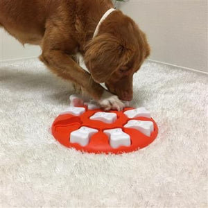 Nina Ottosson Dog Smart Interactive Treat Dog Puzzle Toy Orange Level 1