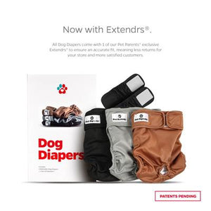 Pet Parents Dog Diapers + Extenders
