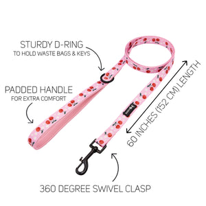 Dog Leash - Mon Cherry (Fruits)