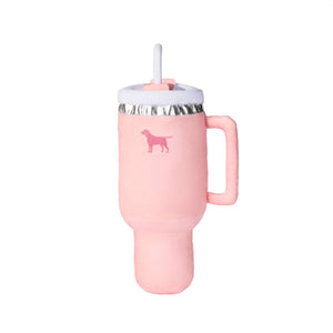 PUPROAR Pup Cup Tumbler Plush  Squeaker Dog Toy