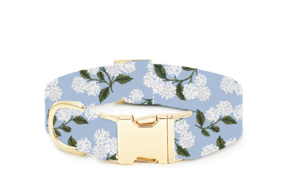 Rifle Paper Co. x TFD Hydrangea Spring Dog Collar