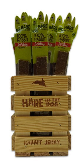 Hare of the Dog sweet potato jerky