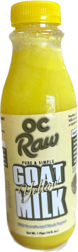 OC Raw Yellow Goats Milk