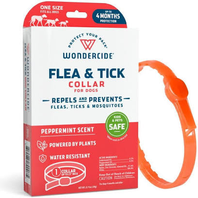 Wondercide flea and tick collar for dogs