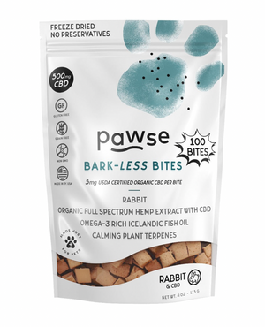 Pawse Bark-Less Bites 60 count